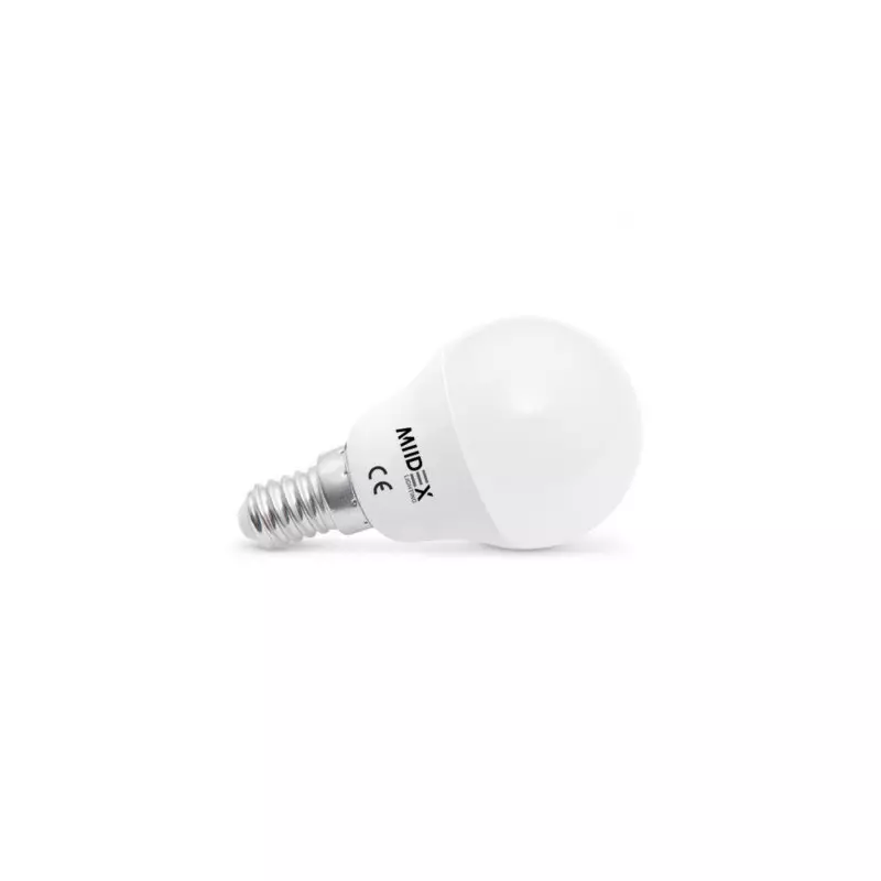 Ampoule LED E14 AC220/230V 4W 430lm 300° Ø45mm IP20  - Blanc Chaud 3000K