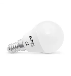 Ampoule LED E14 AC220/230V 4W 430lm 300° Ø45mm IP20  - Blanc Chaud 3000K