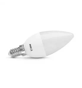 Ampoule LED E14 5W 470lm Flamme - Blanc Naturel 4000K