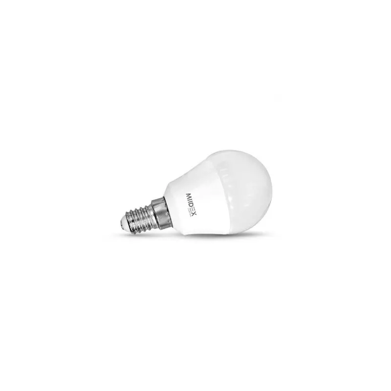 Ampoule LED Dimmable E14 6W 490lm G45 - Blanc Chaud 3000K