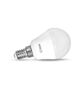 Ampoule LED Dimmable E14 6W 490lm G45 - Blanc Chaud 3000K