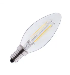 Ampoule LED Dimmable E14 5W 470lm Flamme - Blanc Chaud 2700K