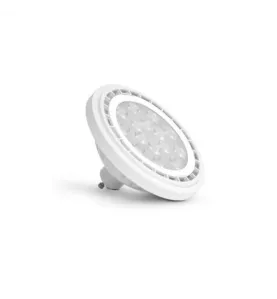 Spot LED GU10 AC220/240V 12W 922lm 38° IP20 IK06 Ø110mm - Blanc Naturel 4000K