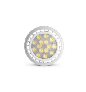 Spot LED GU10 AC220/240V 12W 922lm 38° IP20 IK06 Ø110mm - Blanc Naturel 4000K