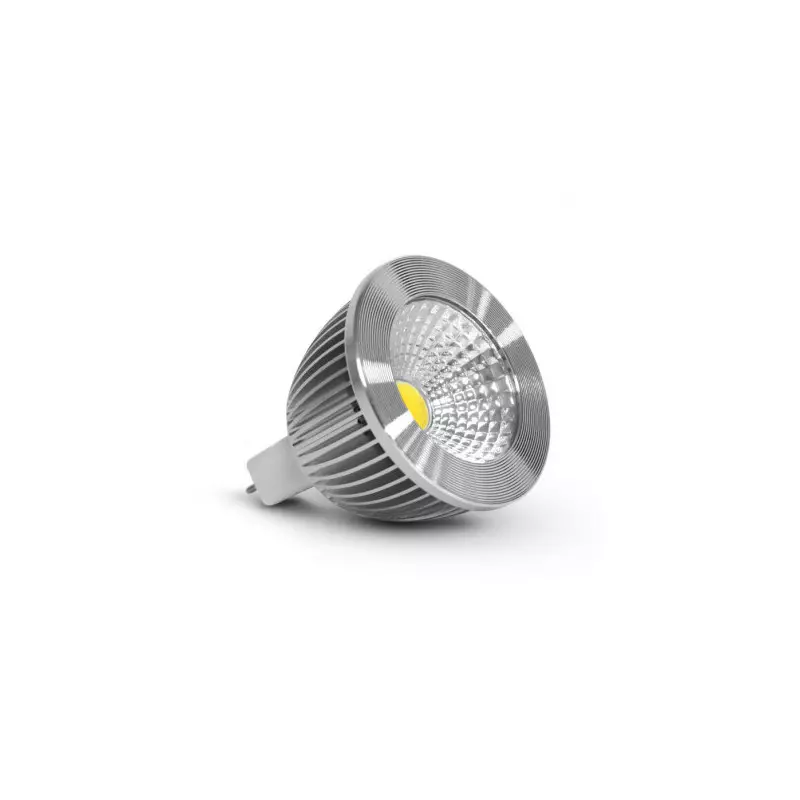 Spot LED Dimmable GU5.3 DC/AC12V 6W 480lm 75° IP20 Ø50mm - Blanc du Jour 6000K