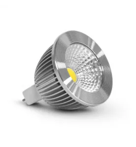 Spot LED Dimmable GU5.3 DC/AC12V 6W 480lm 75° IP20 Ø50mm - Blanc du Jour 6000K