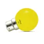 Ampoule LED B22 1W 300° Ø45mmx70mm - Jaune