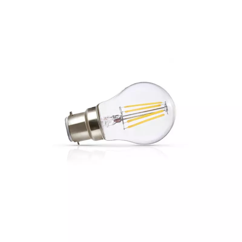 Ampoule LED B22 4W 510lm G45 - Blanc Chaud 2700K