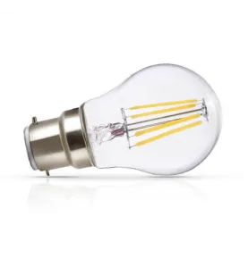 Ampoule LED B22 4W 510lm G45 - Blanc Chaud 2700K