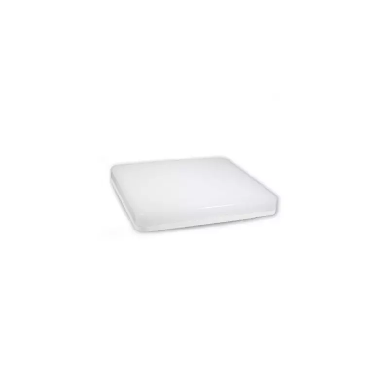 Plafonnier LED avec Détecteur 18W 1650lm 120° Étanche IP54 280mmx280mm - Blanc Naturel 4000K