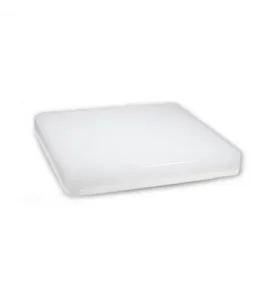 Plafonnier LED avec Détecteur 18W 1650lm 120° Étanche IP54 280mmx280mm - Blanc Naturel 4000K