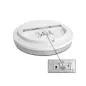 Plafonnier LED + Detecteur RF AC220/240V 18W 1800lm 120° Etanche IP54 IK10 Ø280mm - Blanc Naturel 4000K