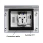 Plafonnier LED AC220/240V 18W 1800lm 120° Etanche IP54 IK10 Ø280mm - CCT (3000K / 4000K / 6000K)