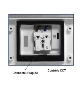 Plafonnier LED AC220/240V 18W 1800lm 120° Etanche IP54 IK10 Ø280mm - CCT (3000K / 4000K / 6000K)