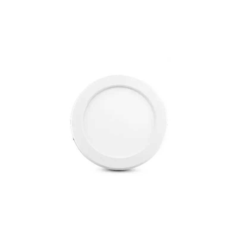 Plafonnier LED Encastrable AC220/240V 6W 525lm 100° IP40/20 IK06 Ø125mm - CCT 3000K / 4000K / 6000K perçage Ø50mm