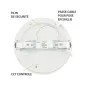 Plafonnier LED Encastrable AC220/240V 12W 960lm 100° IP40/20 IK08 Ø165mm - CCT 3000K / 4000K / 6500K perçage Ø50mm