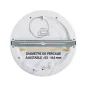 Plafonnier LED Blanc AC220/240V 18W 1800lm 100° IP40/20 IK06 Ø220mm - CCT 3000K / 4000K / 6500K perçage Ø53mm