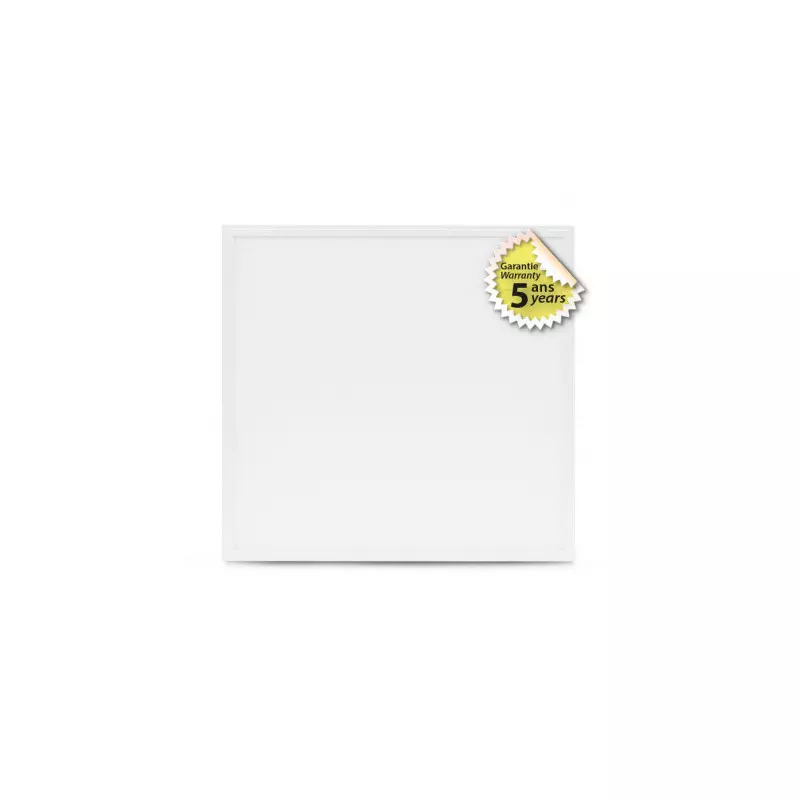 Plafonnier LED AC220-230V 36W 4000lm 120° Etanche IP65 595x595mm - Blanc Naturel 4000K