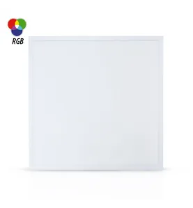 Plafonnier LED Dimmable Avec Télécommande 36W 120° 595mmx595mm - RGB