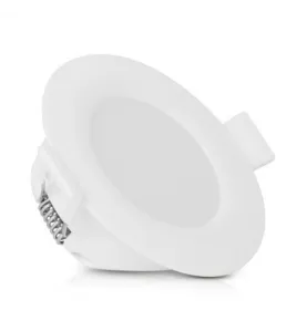 Plafonnier LED Encastrable AC220/240V 8W 720lm 120° Etanche IP40 IK06 Ø85mm - Blanc Naturel 4000K perçage Ø65mm