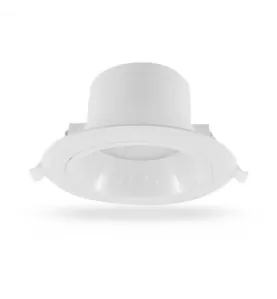 Spot LED Encastrable AC180/250V 15W 1600lm 38° IP20 Ø150mm - Blanc du Jour 6000K perçage Ø120mm