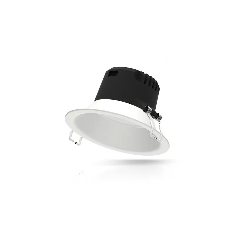 Spot LED Encastrable AC220/240V 12W 1200lm 100° IP20 IK06 Ø173mm - Blanc du Jour 6000K perçage Ø150mm