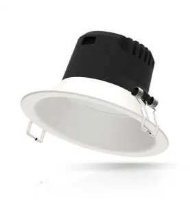 Spot LED Encastrable AC220/240V 12W 1200lm 100° IP20 IK06 Ø173mm - Blanc du Jour 6000K perçage Ø150mm