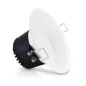 Spot LED Encastrable AC220/240V 12W 1200lm 100° IP20 IK06 Ø173mm - Blanc du Jour 6000K perçage Ø150mm