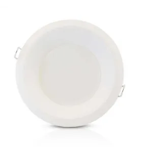 Spot LED Encastrable AC220/240V 12W 1200lm 100° IP20 IK06 Ø173mm - Blanc du Jour 6000K perçage Ø150mm