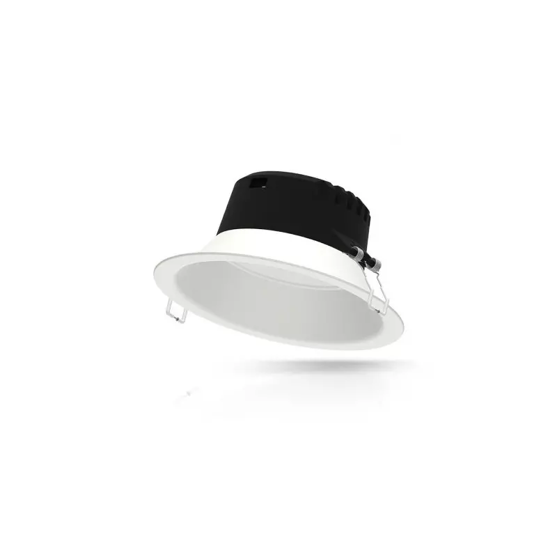 Spot LED Encastrable AC220/240V 21W 2300lm 100° Etanche IP40 IK06 Ø233mm - Blanc du Jour 6000K perçage Ø200mm