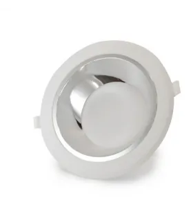 Spot LED Encastrable AC180/250V 20W 1800lm 38° IP20 Ø190mm - Blanc du Jour 6000K perçage Ø160mm