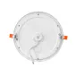 Plafonnier LED Encastrable Blanc 12W 1050lm/1140lm/1100lm 120° Ø175x24mm - CCT 3000K / 4000K / 6000K