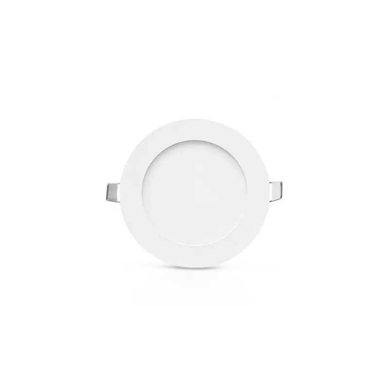 Plafonnier LED Encastrable AC220/240V 6W 450lm 120° Etanche IP40 IK08 Ø120mm - Blanc Chaud 3000K perçage Ø107mm