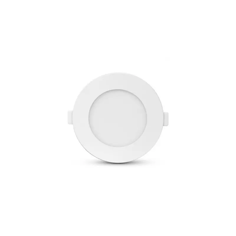 Plafonnier LED Encastrable 6W 450lm 120° Etanche IP40 IK08 Ø128mm - Blanc Chaud 3000K perçage Ø107mm