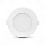 Plafonnier LED Encastrable 6W 420lm 120° Etanche IP40 IK08 Ø128mm - Blanc Naturel 4000K perçage Ø110mm