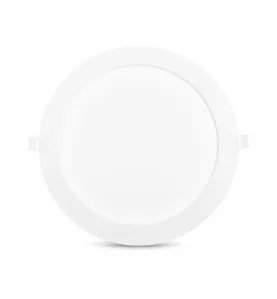 Plafonnier LED Encastrable AC220/240V 18W 1660lm 120° Etanche IP40 IK06 Ø225mm - Blanc Chaud 3000K perçage Ø205mm