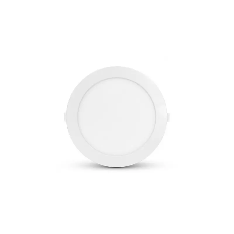 Plafonnier LED Encastrable AC220/240V 18W 1900lm 120° Etanche IP40 IK08 Ø230mm - Blanc Naturel 4000K perçage Ø205mm