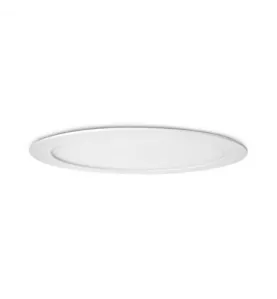 Plafonnier LED AC220/240V 24W 2100lm 120° IP40 IK06 Ø300mm - Blanc Chaud 3000K perçage Ø272mm