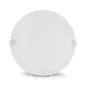 Plafonnier LED AC220/240V 24W 2100lm 120° IP40 IK06 Ø300mm - Blanc Chaud 3000K perçage Ø272mm