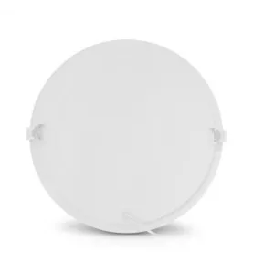 Plafonnier LED AC220/240V 24W 2100lm 120° IP40 IK06 Ø300mm - Blanc Chaud 3000K perçage Ø272mm