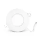 Plafonnier LED Encastrable Blanc 3W 180lm 120° Ø85mmx22mm - Blanc Chaud 3000K