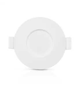 Plafonnier LED Encastrable AC220/240V 3W 180lm 120° Etanche IP40 IK08 Ø85mm - Blanc Naturel 4000K perçage Ø70mm