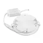 Plafonnier LED Encastrable AC220/240V 3W 180lm 120° Etanche IP40 IK08 Ø85mm - Blanc Naturel 4000K perçage Ø70mm