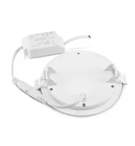 Plafonnier LED Encastrable AC220/240V 3W 180lm 120° Etanche IP40 IK08 Ø85mm - Blanc Naturel 4000K perçage Ø70mm