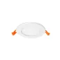 Plafonnier LED Encastrable Blanc 6W 450lm 120° Ø120x22mm - Blanc Chaud 3000K