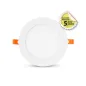 Plafonnier LED Encastrable Blanc 12W 1050lm 120° Ø175x24mm - Blanc Chaud 3000K