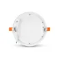 Plafonnier LED Encastrable Blanc 12W 1050lm 120° Ø175x24mm - Blanc Chaud 3000K