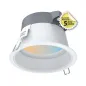 Downlight LED Encastrable Dimmable Blanc AC220/240V 20W 1800lm 100°  IP44/20 Ø175mm - CCT 3000K / 4000K / 6000K perçage Ø150mm