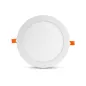 Plafonnier LED Encastrable AC220/240V 18W 1660lm 120° Etanche IP40 IK06 Ø225mm - Blanc du Jour 6000K perçage Ø205mm