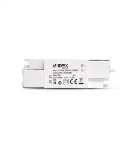 Plafonnier LED Encastrable AC220/240V 18W 1660lm 120° Etanche IP40 IK06 Ø225mm - Blanc du Jour 6000K perçage Ø205mm